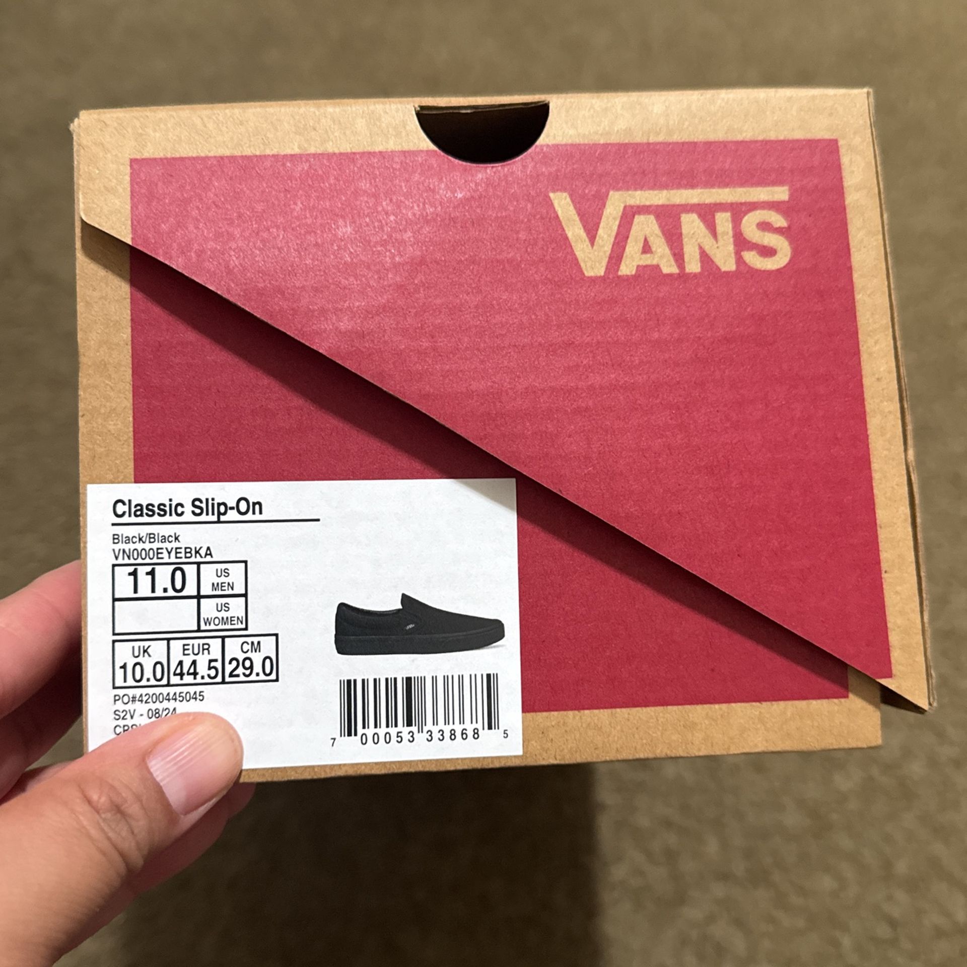 Brand New Vans For Men