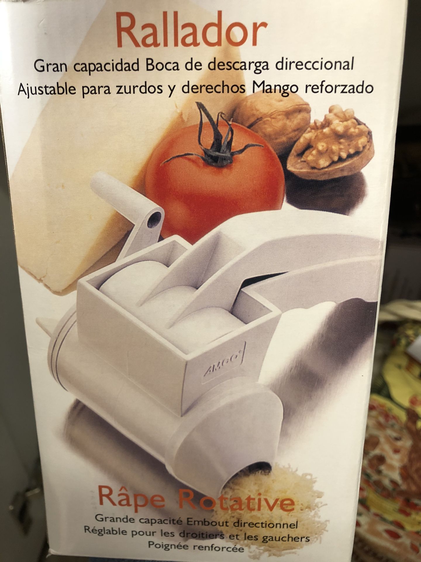 Cheese Grater - Rallador - Chocolate Grater As Well