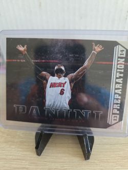 Heat LeBron  James  Insert  Card
