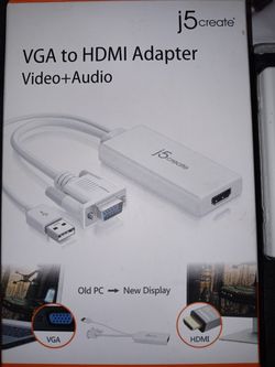 VGA to HDMI adapter. Brand new!!