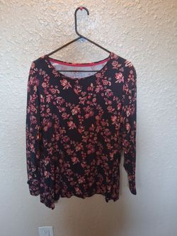 Croft and Barrow long sleeve 3xl women's