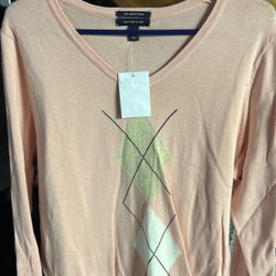 Lands End Argyle Sweat 