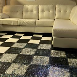 White Sectional Sofa