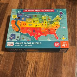 GIANT FLOOR  STATES PUZZEL