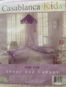 Girl Sheer Bed Canopy