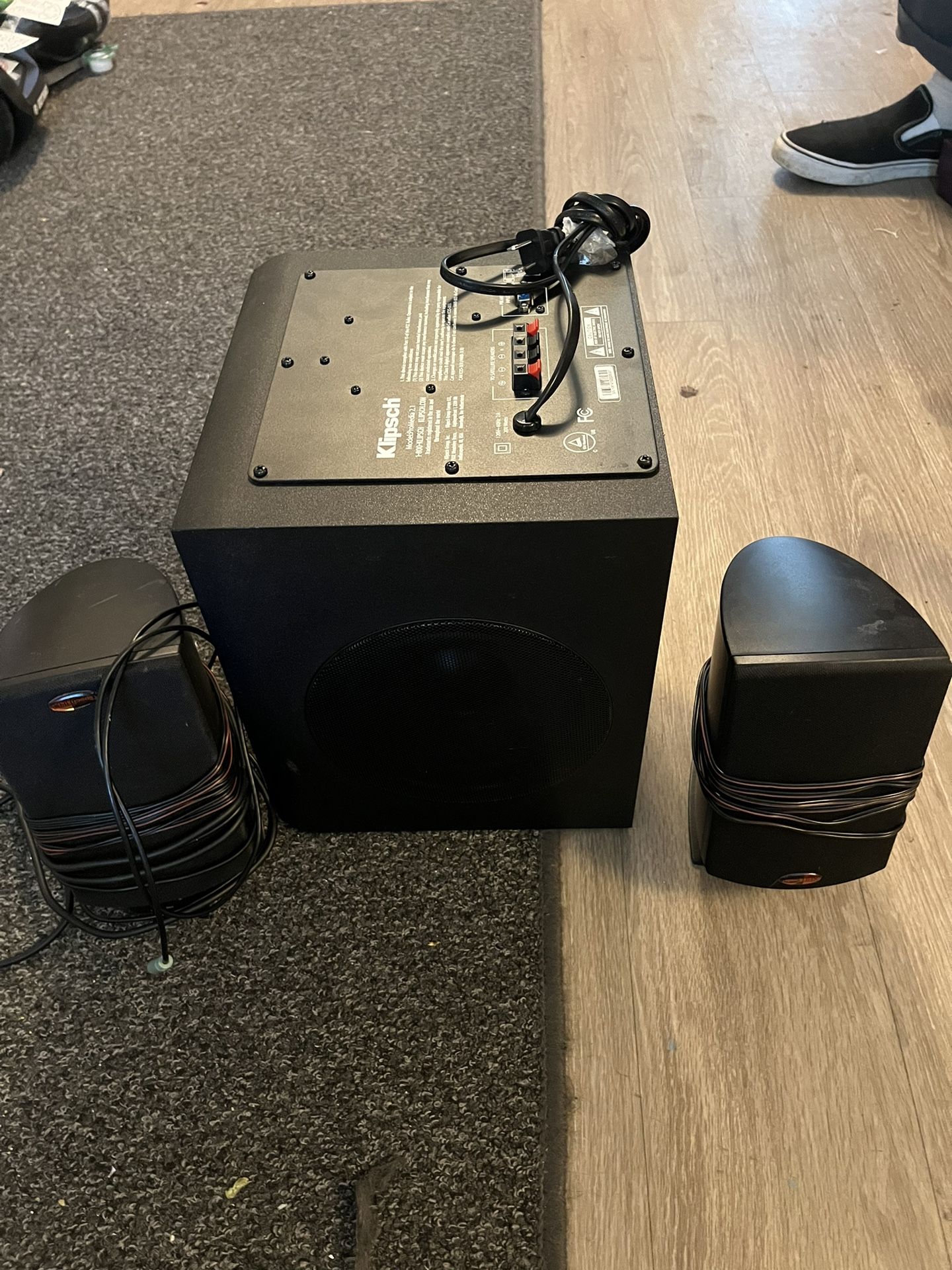 Klipsch ProMedia Gmx A 2.1 Speaker System for Sale in Santa Rosa, CA
