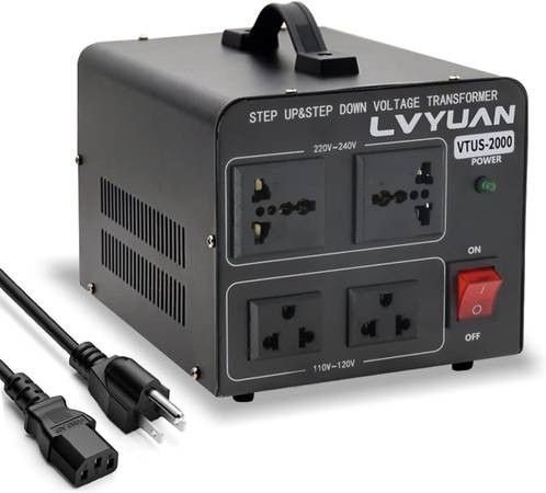 LVYUAN 2000-Watt Voltage Transformer Converter