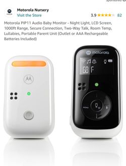 Motorola Audio Baby Monitor 