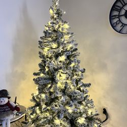 6ft Christmas Tree With Lights 