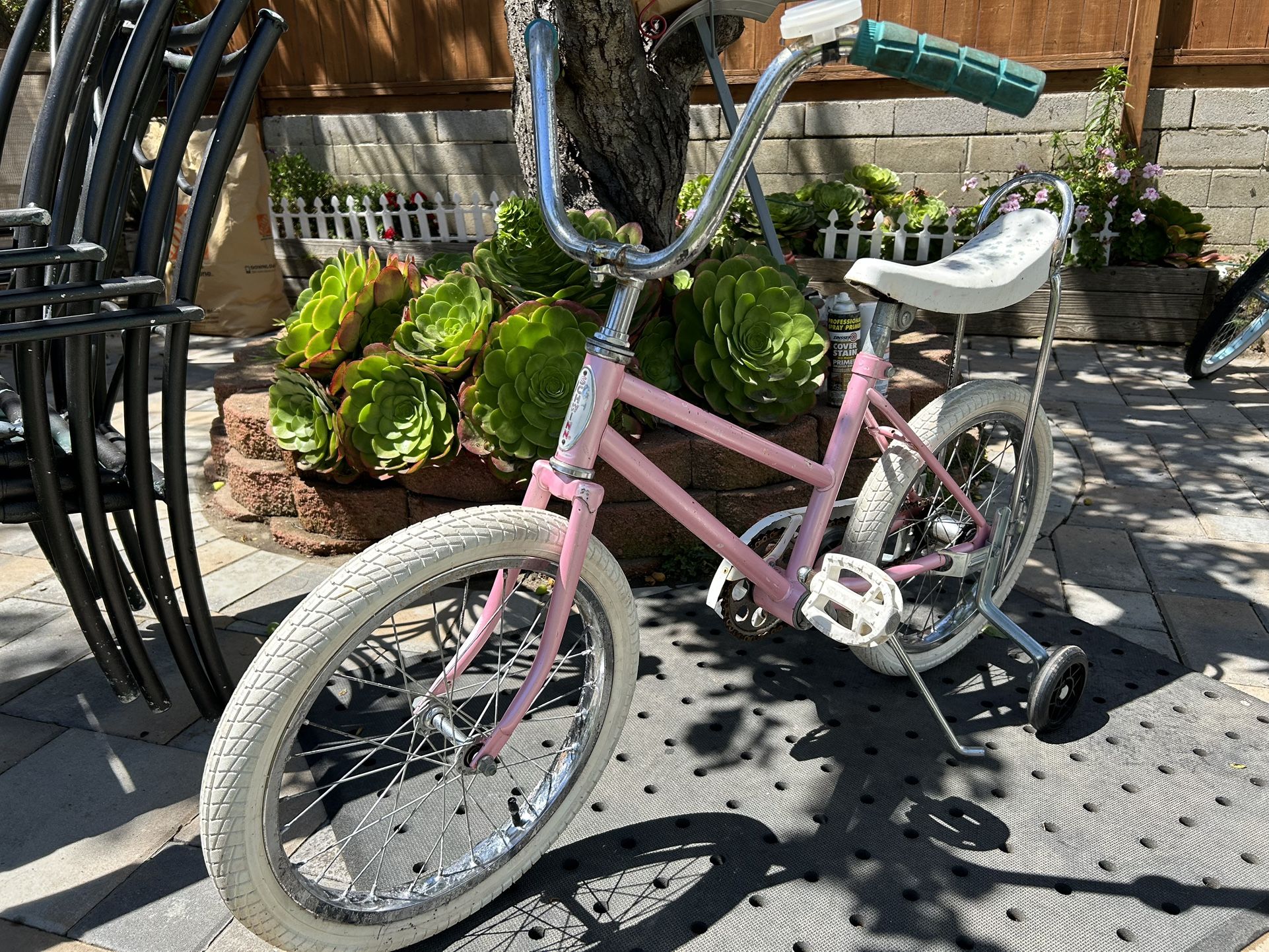 Girls Vintage Schwinn bicycle