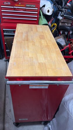 41 In Craftsman Toolbox Top Hard Wood