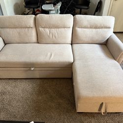 Light Gray Sectional Sofa Bed 