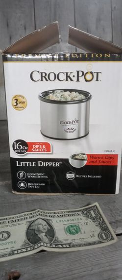 Crockpot Little Dipper With Lid Model 32041-C