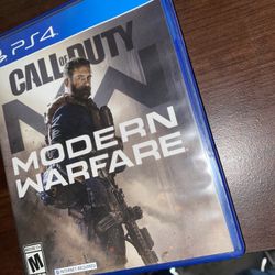 Call Of Duty Modern Warfare for ps4