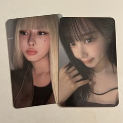 Giselle photo cards Kpop