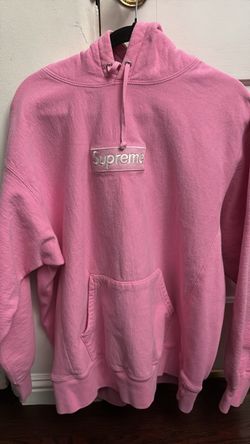 Supreme Box Logo Hoodie Pink 2021