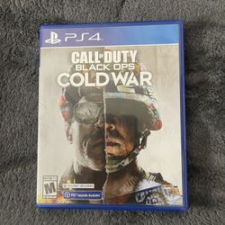 Call Of Duty Cold War PS4 Addition 
