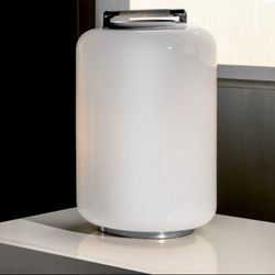 MAZZEGA1946 "AIR KAN" GLASS LAMP