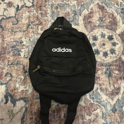 Mini Adidas Backpack Black/Gold