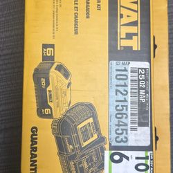 Dewalt 6.0 Ah And Charger