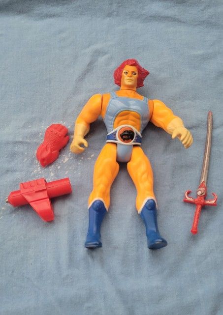 Lion-O RED Thundercats LJN Vintage Vintage Action Figure