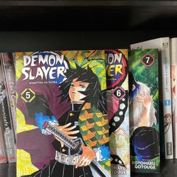 Demon Slayer Vol 5-7