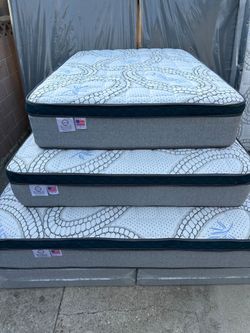 Full Size Mattress Pillow Top New