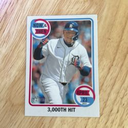 2023 Topps Heritage High Numbers NT-1 Miguel Cabrera