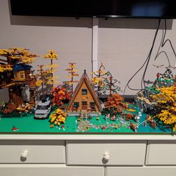 +10,000 Piece Lego Compatible Outdoor Diorama