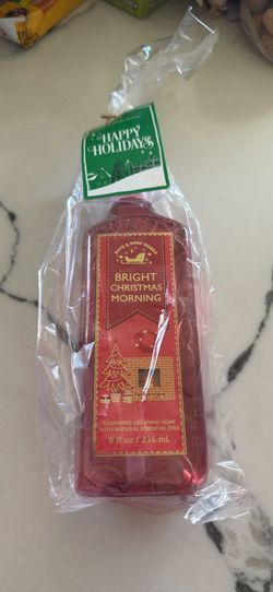 Bright Christmas Morning cleansing gel