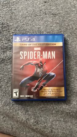 Spider-Man G.O.T.Y. Edition for Playstation 4