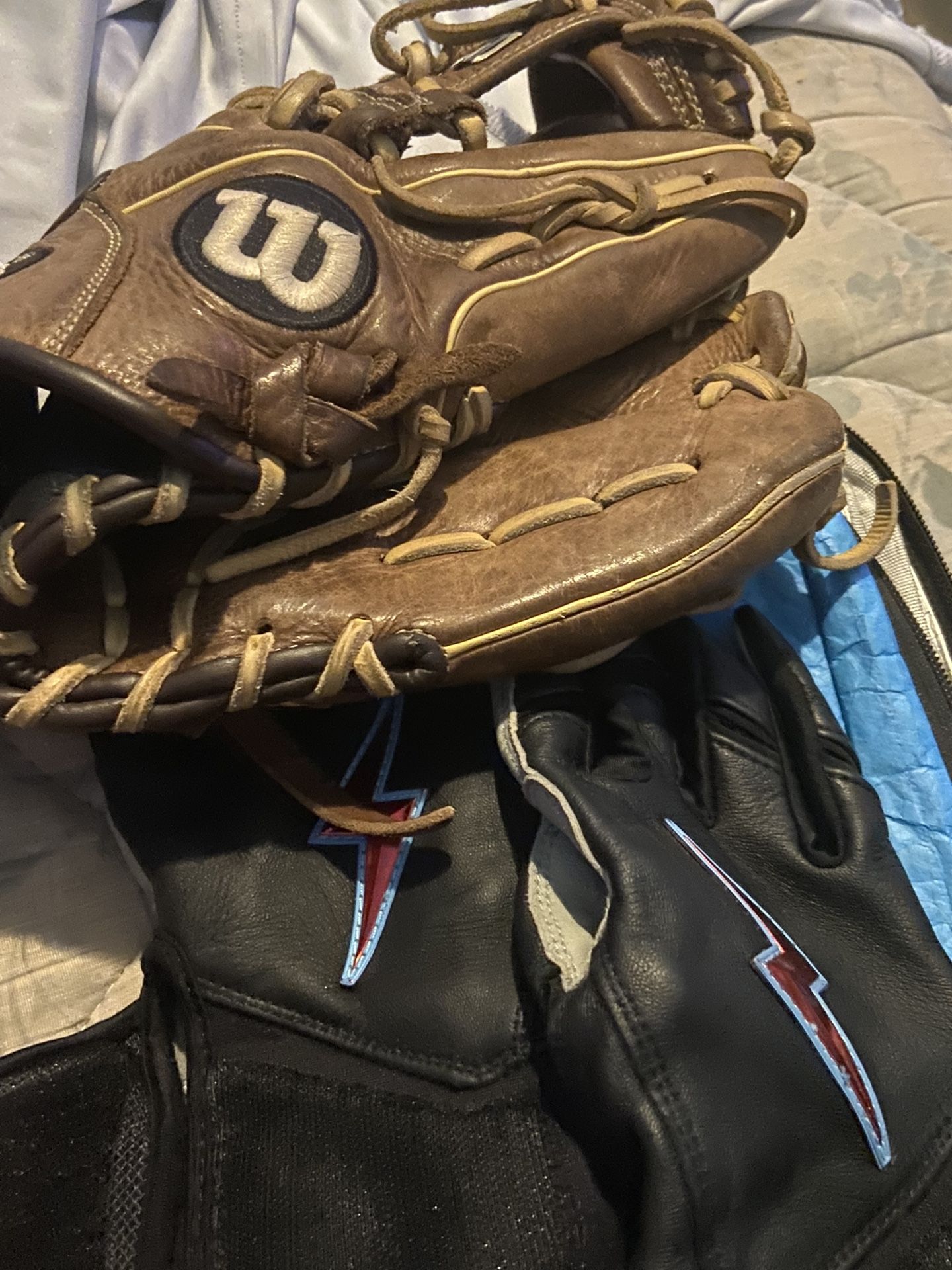 Worn A Couple Times Gloves Baseball Glove Used