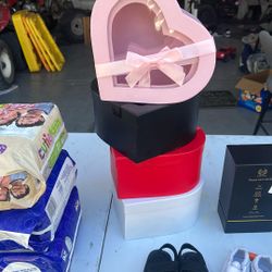 heart shape flower boxes