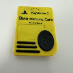 Sony PlayStation 2 Memory Card PS2 Genuine Official MagicGate 8MB