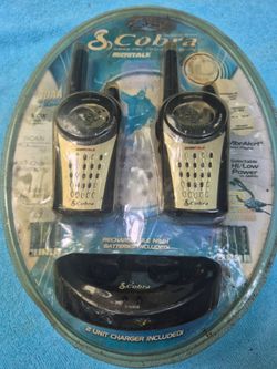 Cobra Microtalk walkie talkies