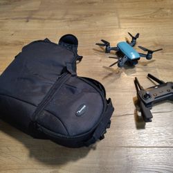 DJI SPARK DRONE, REMOTE, CARRY BAG