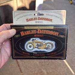 Harley Davidson Playing Cards Sealed Limited Edition 1997