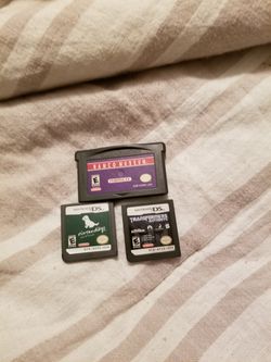 Nintendo DS and gameboy advanced games