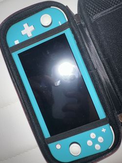 Nintendo Switch Lite 32GB Console - Turquoise With Case and Charger