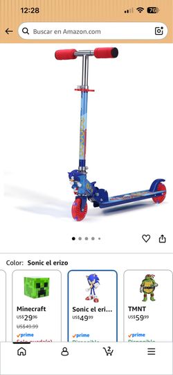 Scooter de sonic