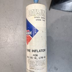 Datsun 280zx OEM tire inflator
