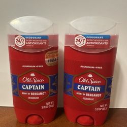 Old Spice Deodorant. 