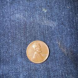 1964 D Error Penny 