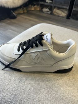 White Chanel Shoes 