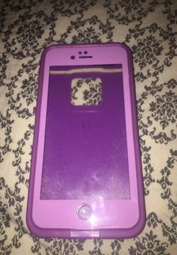 Purple life proof case (6/6s)