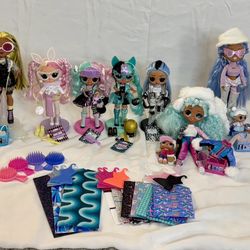 10 OMG Dolls, 4 Tweens, 4 LOL