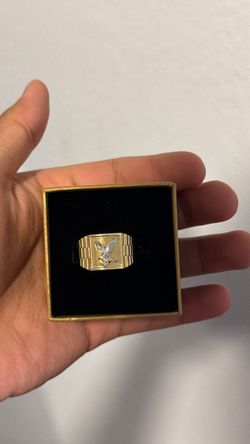 10k eagle ring