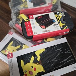 Pikachu Pokemon Nintendo Switch Cases