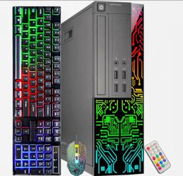 Gaming PC Intel Core i7-8700 4.6GHz Turbo 16GB RAM 500GB SSD/HD Nvidia GTX 1650 GDDR6 Graphics Windows 11 Professional