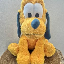 Disney Parks Baby Pluto 14” Plush Weighted Security Therapy Stuffed Animal 